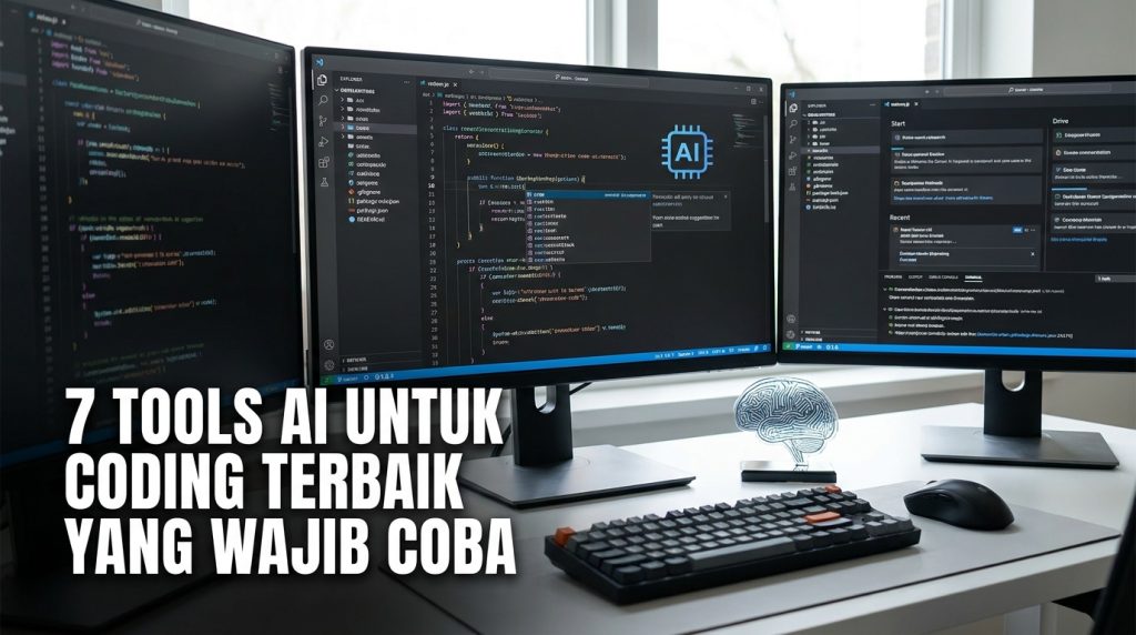7 Tools AI untuk Coding Terbaik yang Wajib Coba