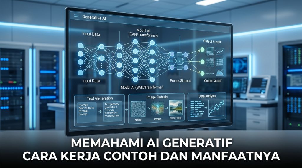 Memahami AI Generatif Cara Kerja Contoh dan Manfaatnya